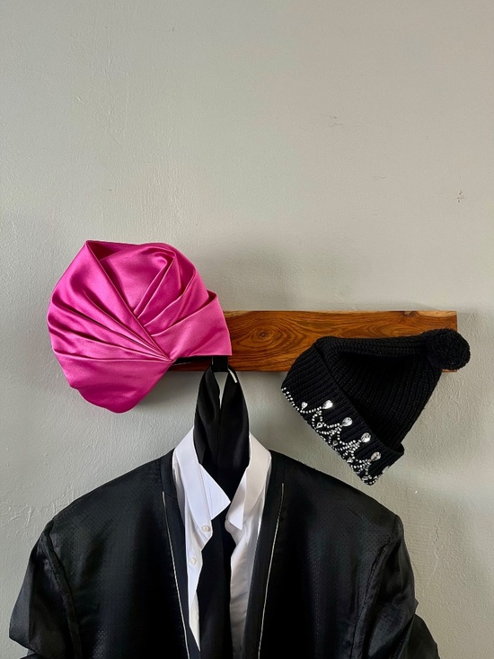 Prada Vintage Runway Turban Hat main image 5